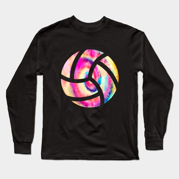 Volleyball - Volleyball Colorful Long Sleeve T-Shirt by Kudostees